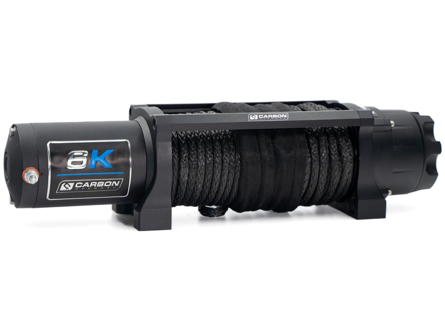 Carbon Offroad Long Drum 6000lb ATV/Small 4X4 Winch - CW - XD6L 4
