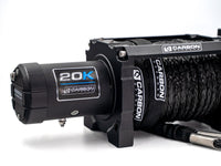 Thumbnail for Carbon Scout Pro - 20000lb Extreme Duty Truck Winch 24V - CW - XD20BLK_24V 3