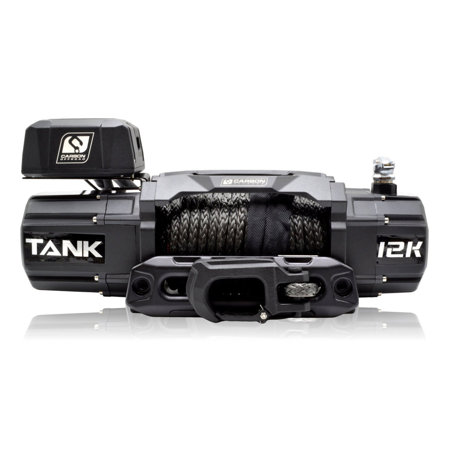 Carbon TANK - 12000lb Winch 12V - CW - TK12BLK 4