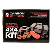 Thumbnail for Carbon Scout Pro 15K Winch and Recovery Kit Combo - CW-XD15-COMBO6 17