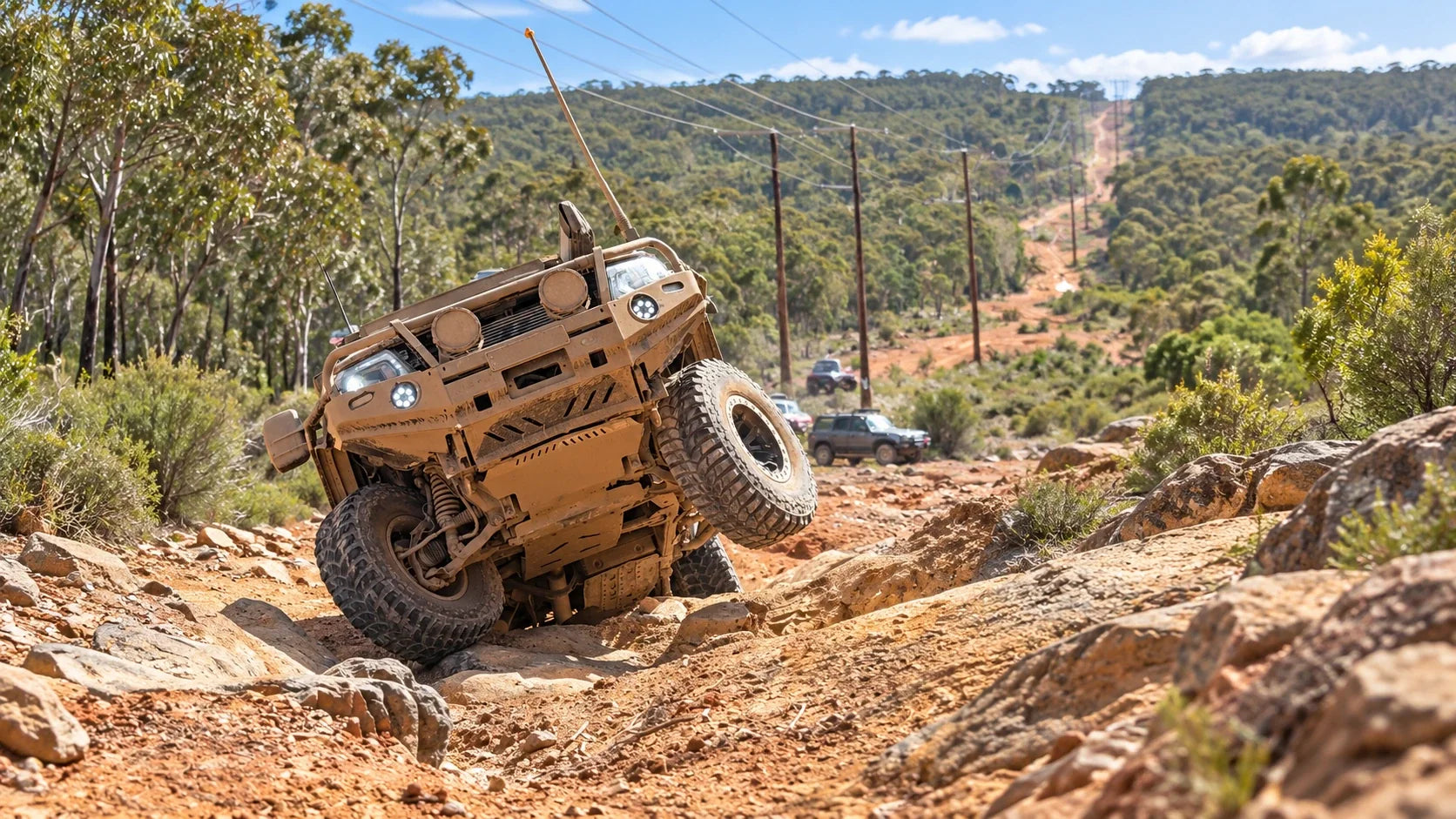 Image of Powerlines V: A Huge Day on the Mundaring Powerlines