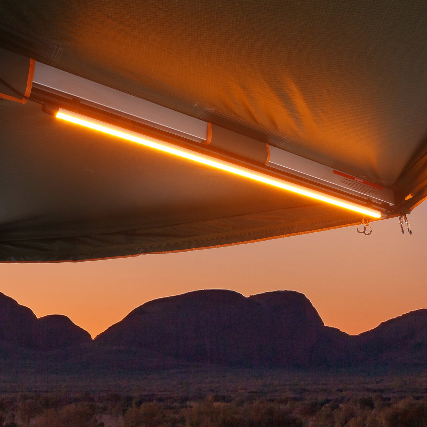 Image of HARDKORR 100cm (1m) Tri - Colour LED Light Bar Kit with Diffuser - RBWTOR100CIGD 7 Hardkorr