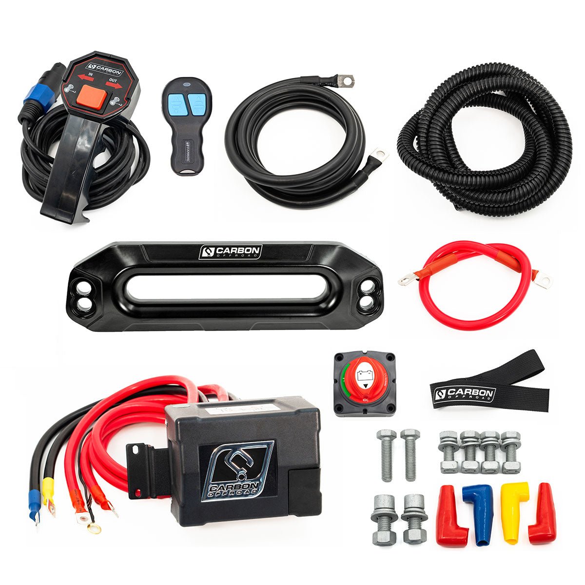 Image of Carbon Offroad Winch Accessory Kit