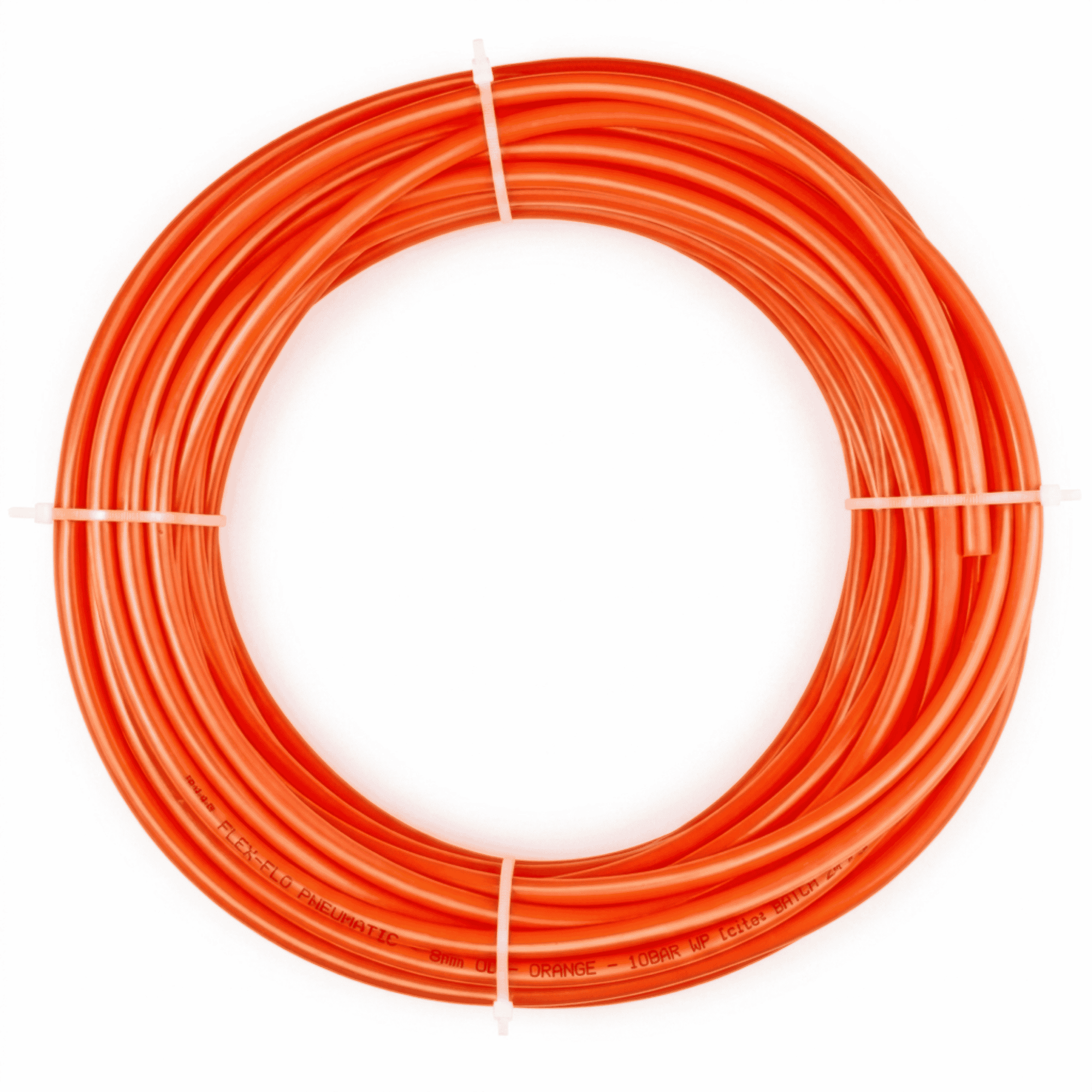 Image of 1/4 inch airline for breather kit. Orange colour - sold per metre - CW-AIRLINE-PM 1