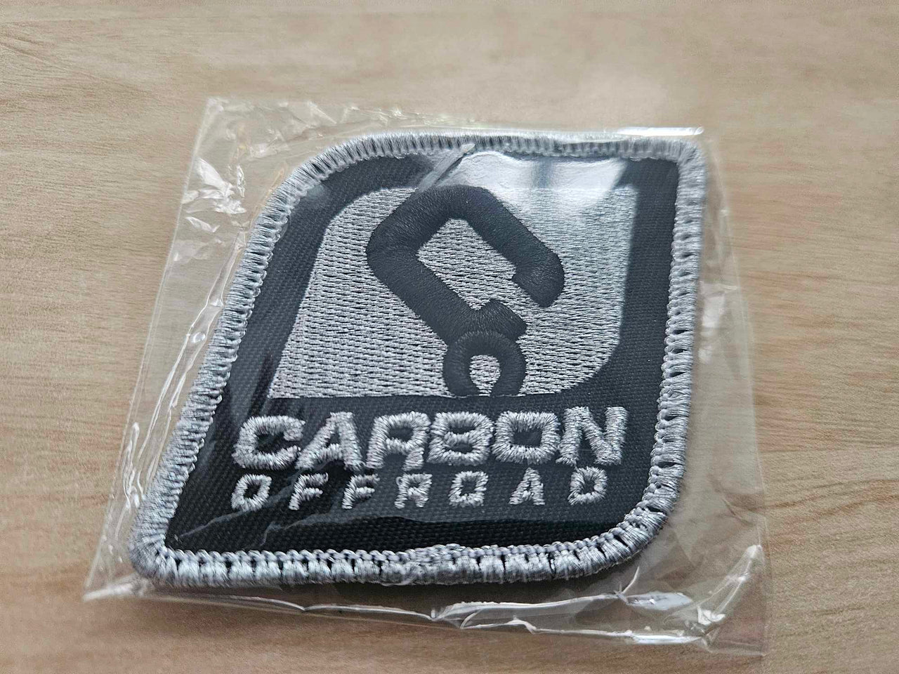 Carbon Offroad Logo Embroidered Patch