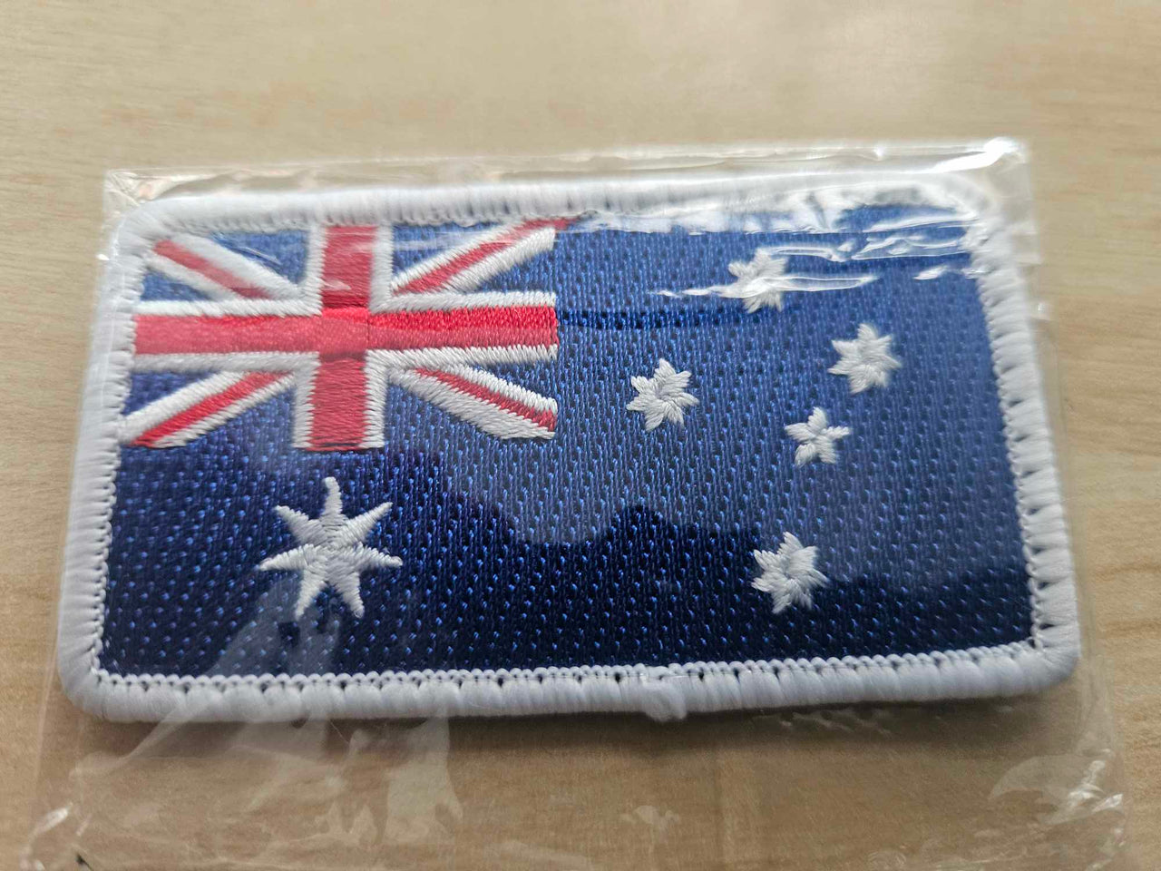 Carbon Offroad Australian Flag Embroidered Patch