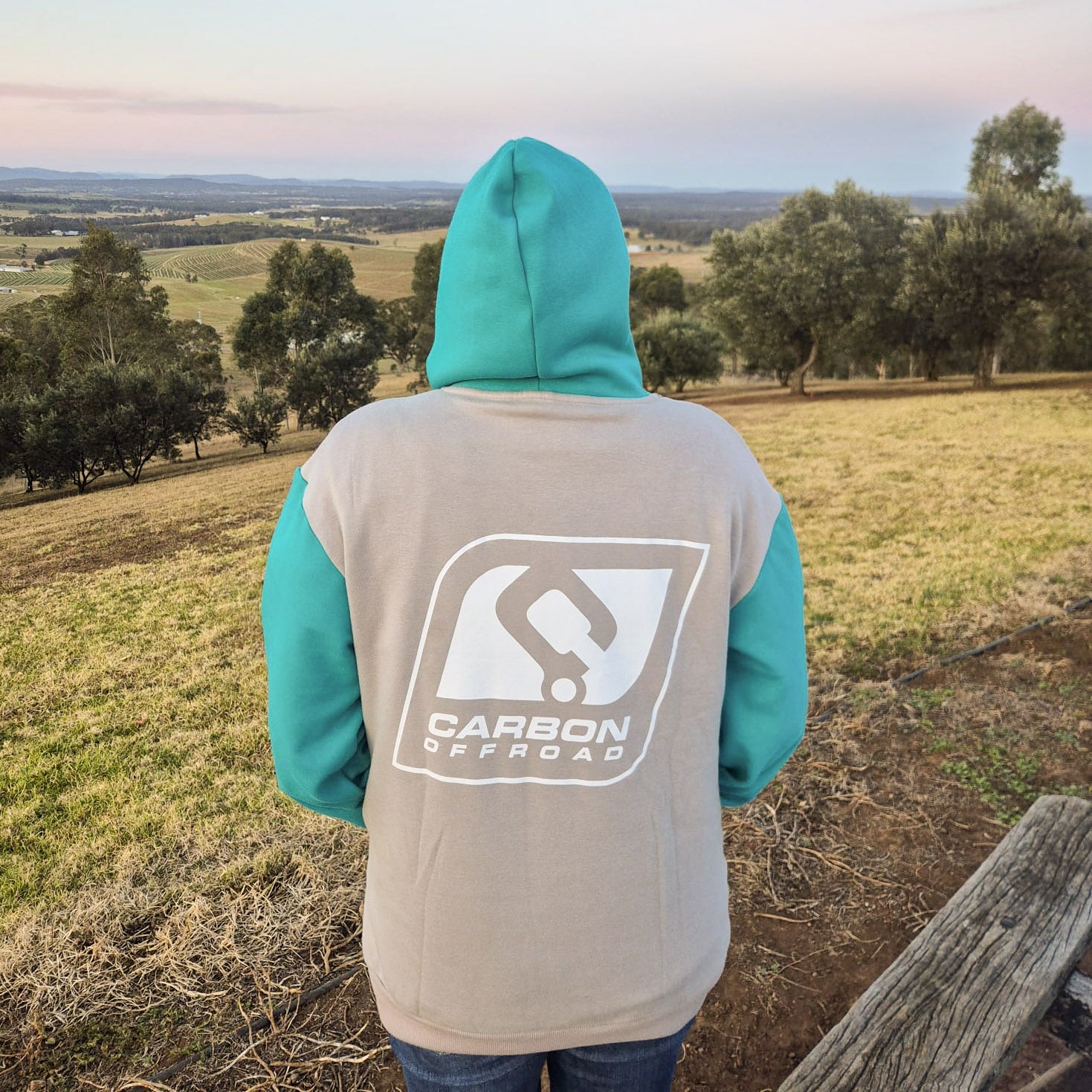 Image of Carbon Offroad Two Tone Hoodie