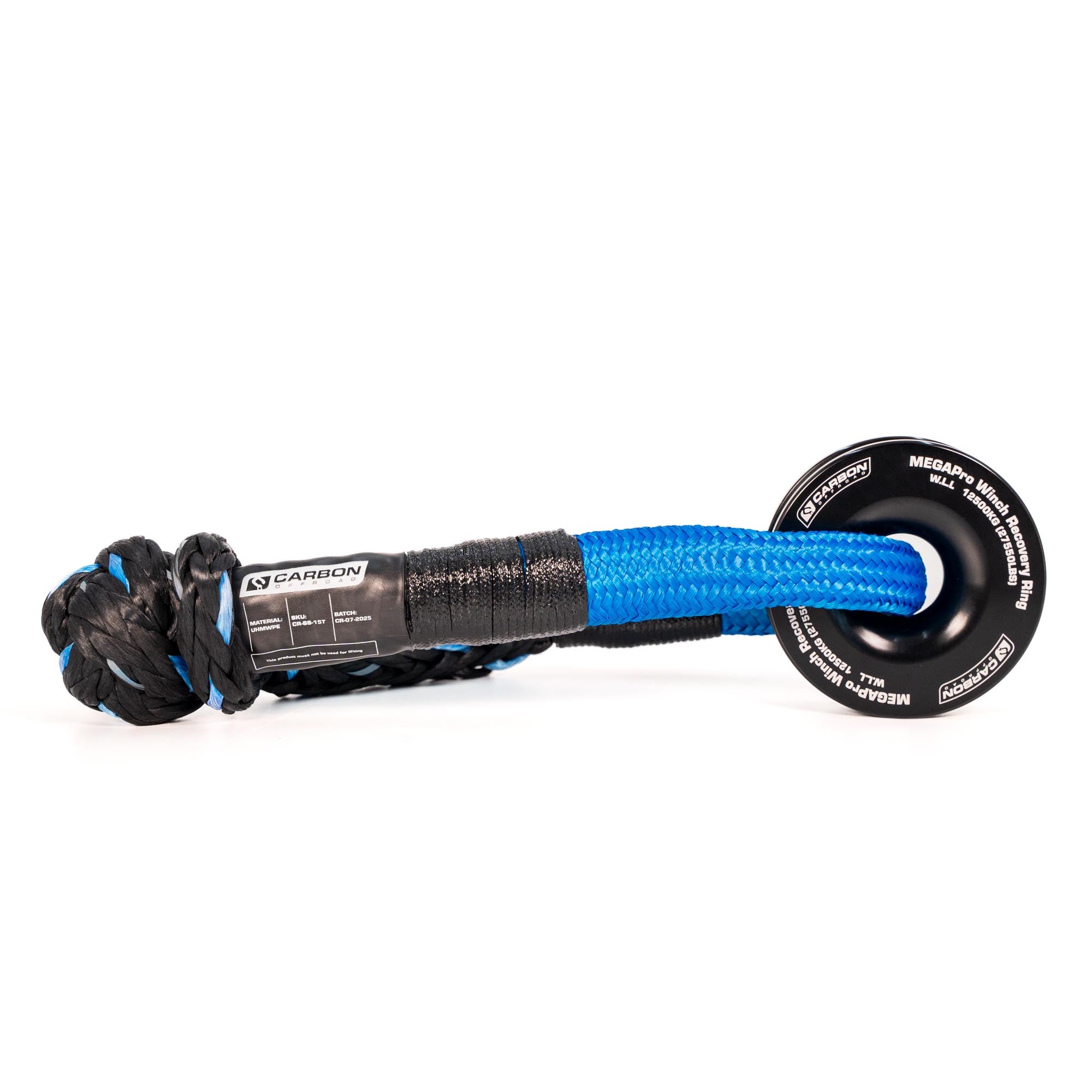 Image of Carbon Offroad Recovery Ring and Soft Shackle Combo