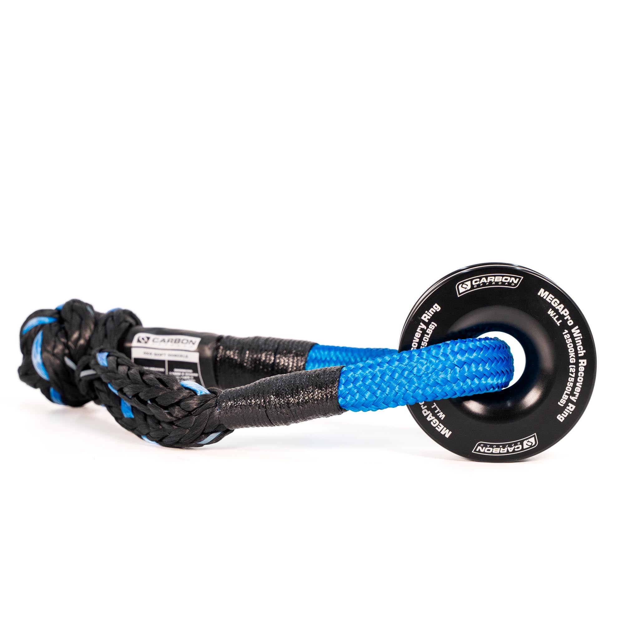 Recovery Rigging Ring Carbon Offroad Recovery Ring and Monkey Fist Soft Shackle Combo | 15000kg