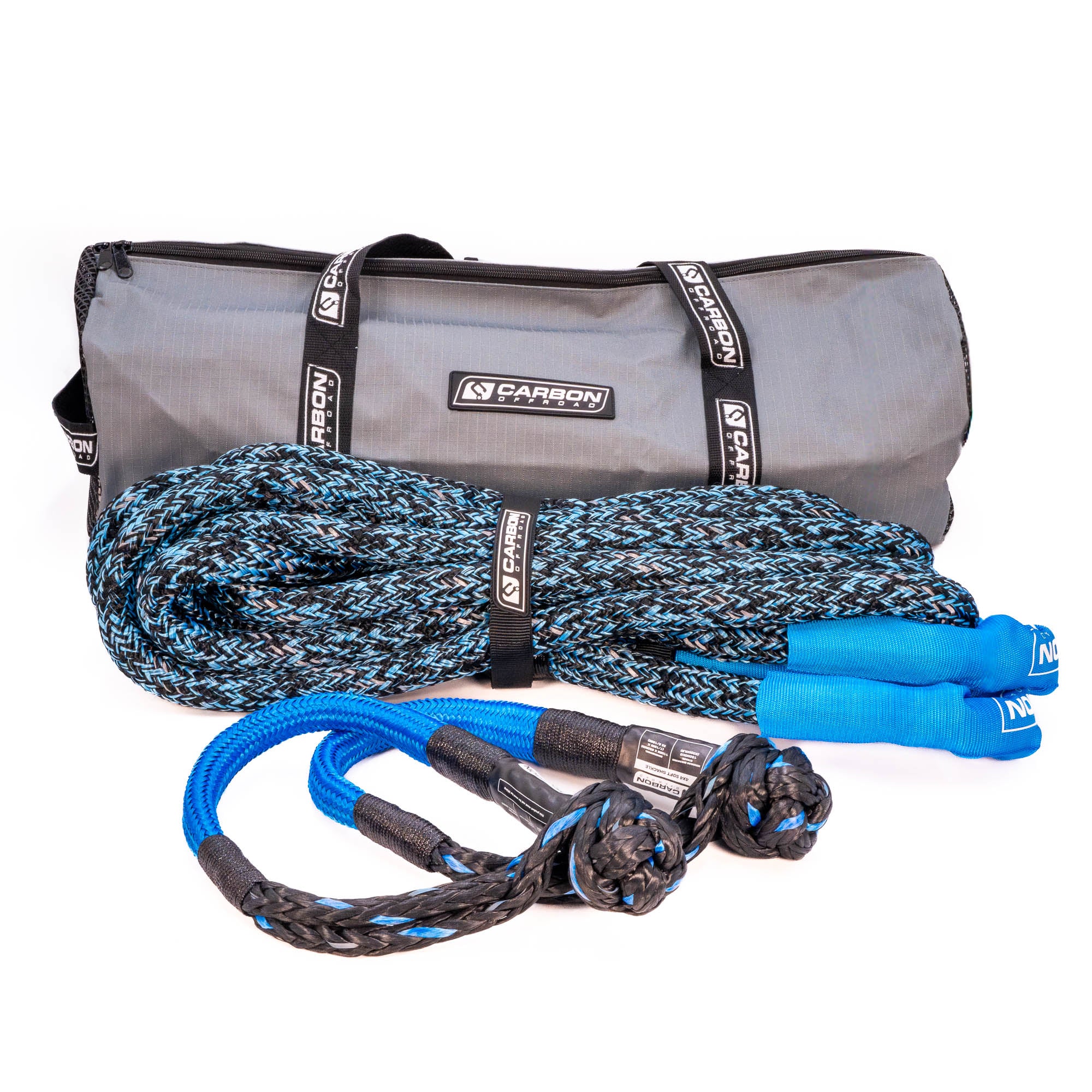 Image of Large 4x4 Vehicle Recovery Rope and Soft Shackle Combo
