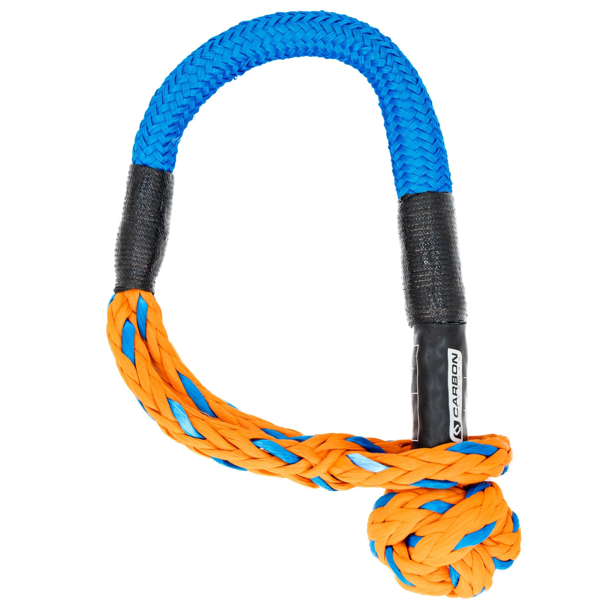 Image of Carbon Large Vehicle High-Vis Soft Shackle - Truck & Heavy Recovery