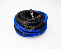 Thumbnail for Carbon Winch 12000lb 24m x 10mm Synthetic Black Winch Rope Replacement