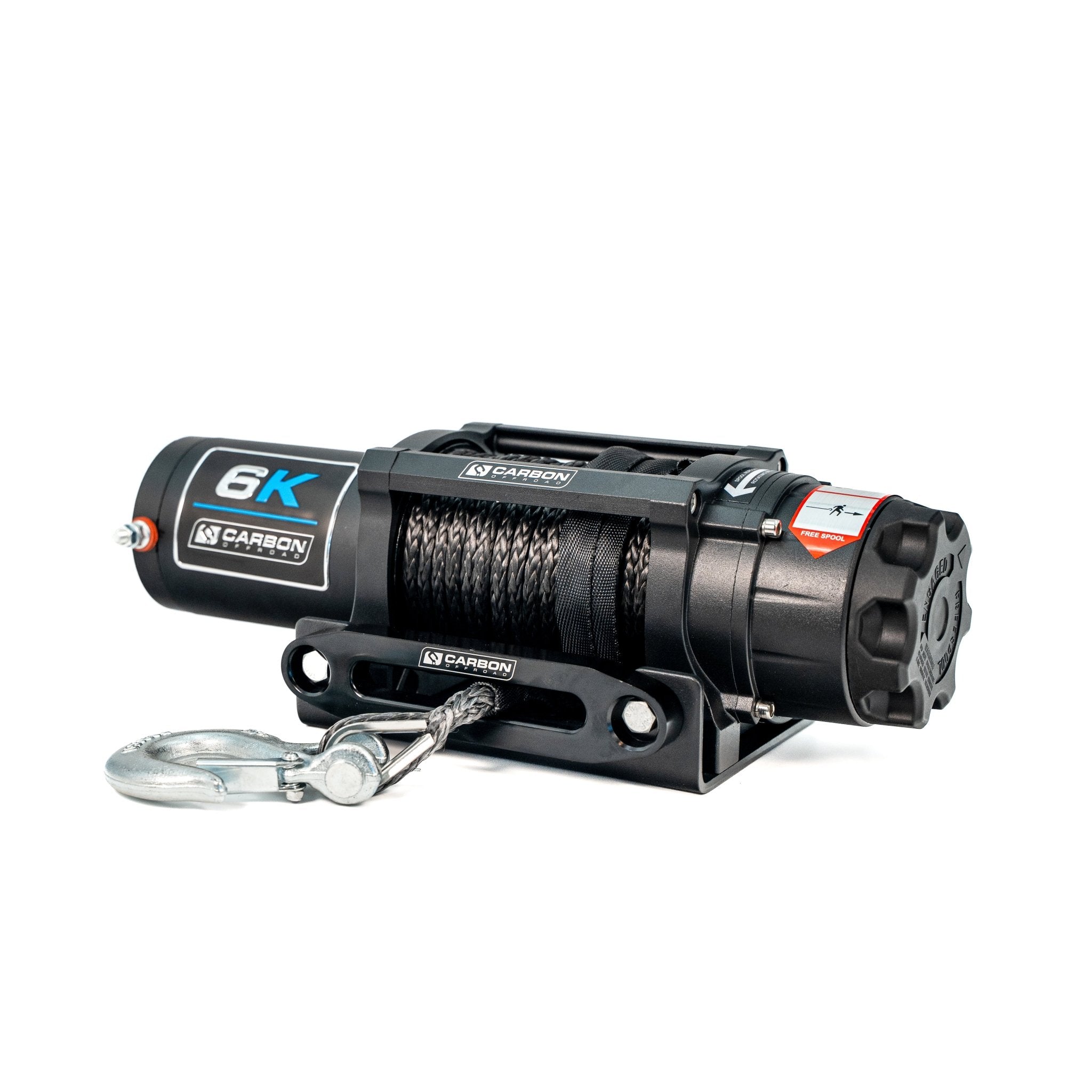 Image of Carbon Offroad 6000lb ATV - Small 4X4 Winch