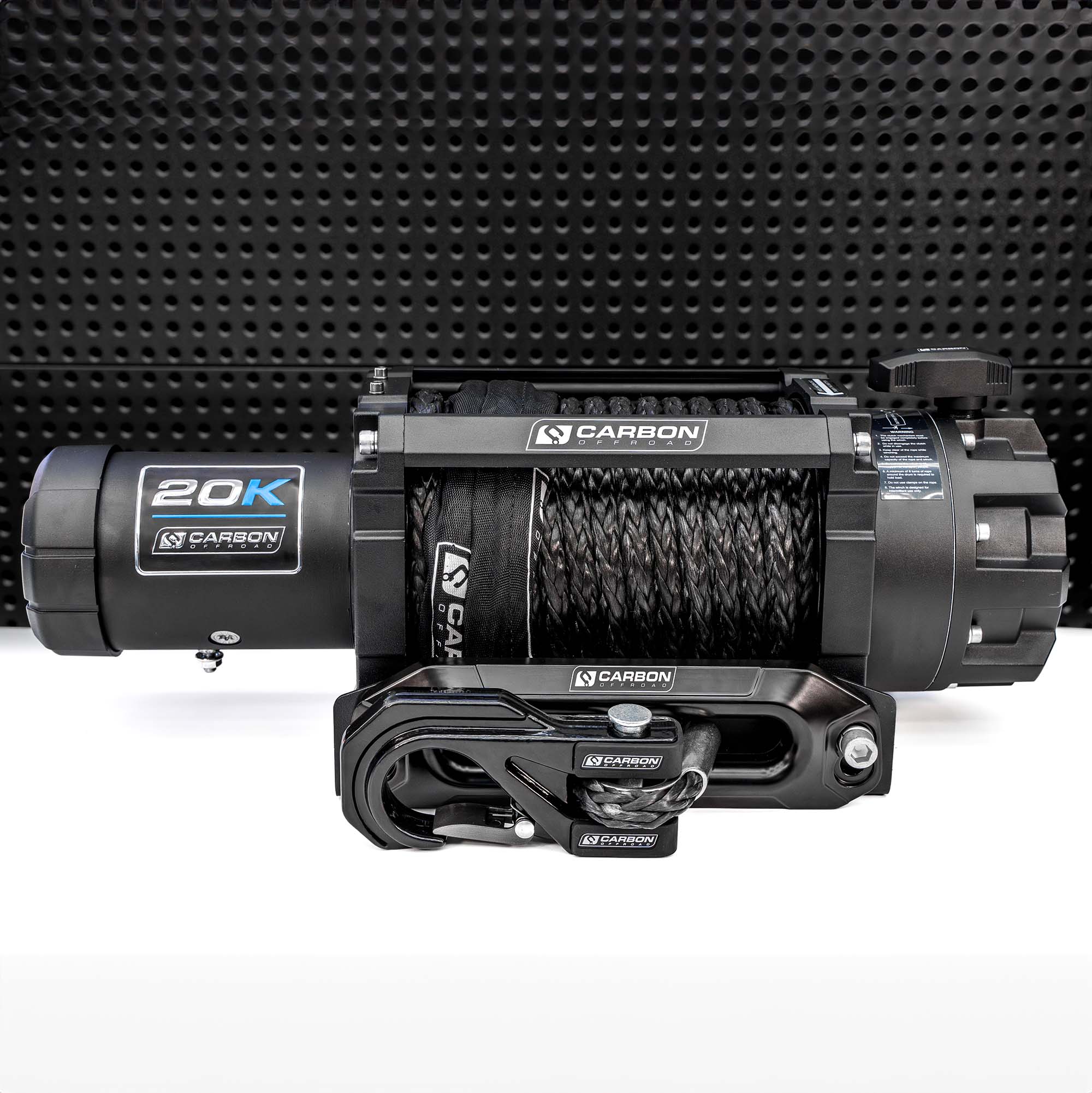 Image of Carbon Scout Pro - 20000lb Extreme Duty Truck Winch 24V
