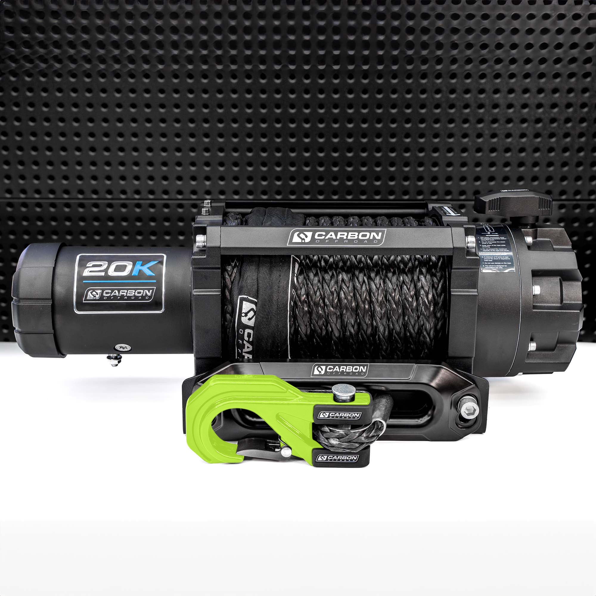 Image of Carbon Scout Pro - 20000lb Extreme Duty Truck Winch 24V
