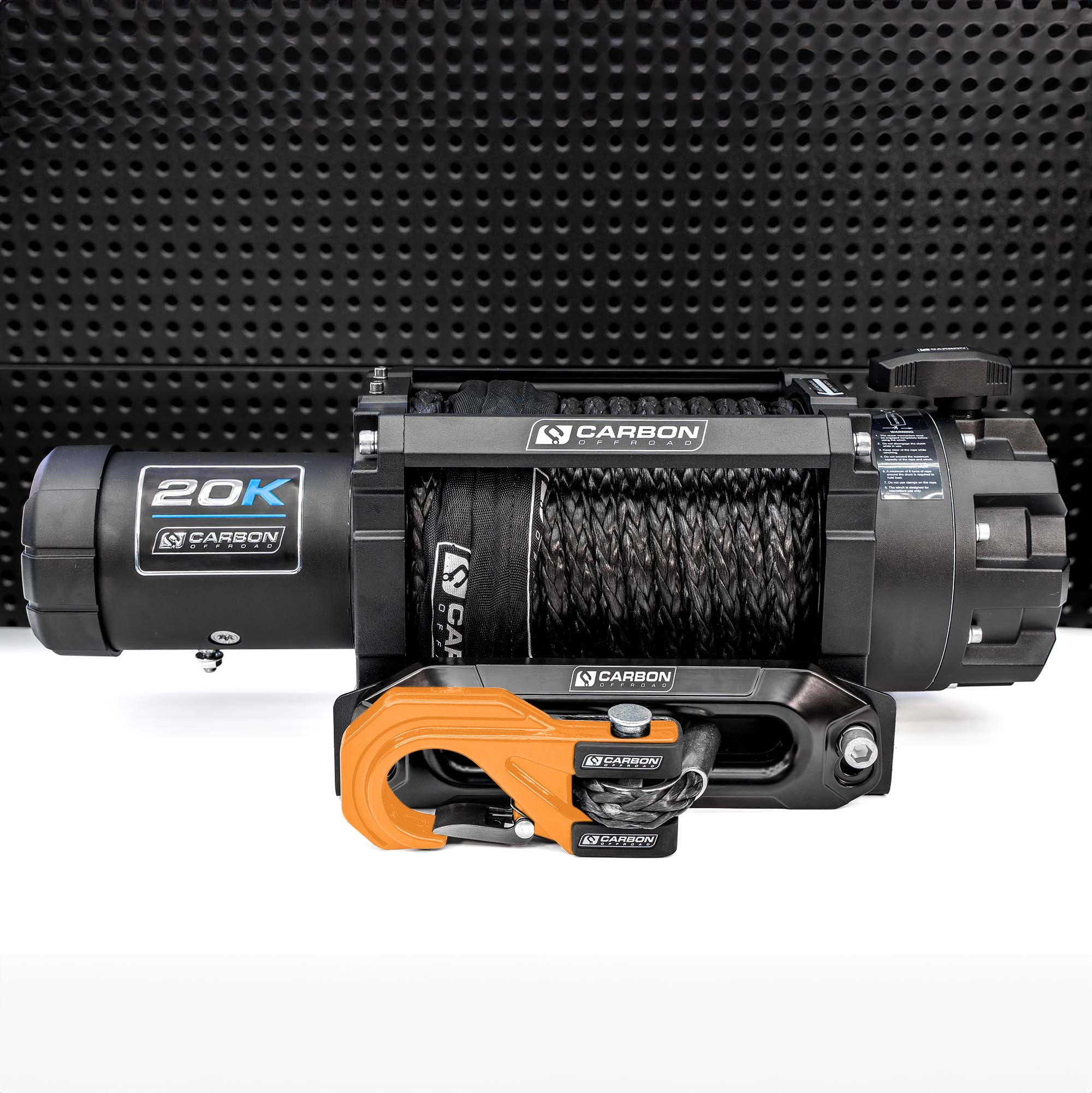Image of Carbon Scout Pro - 20000lb Extreme Duty Truck Winch 24V