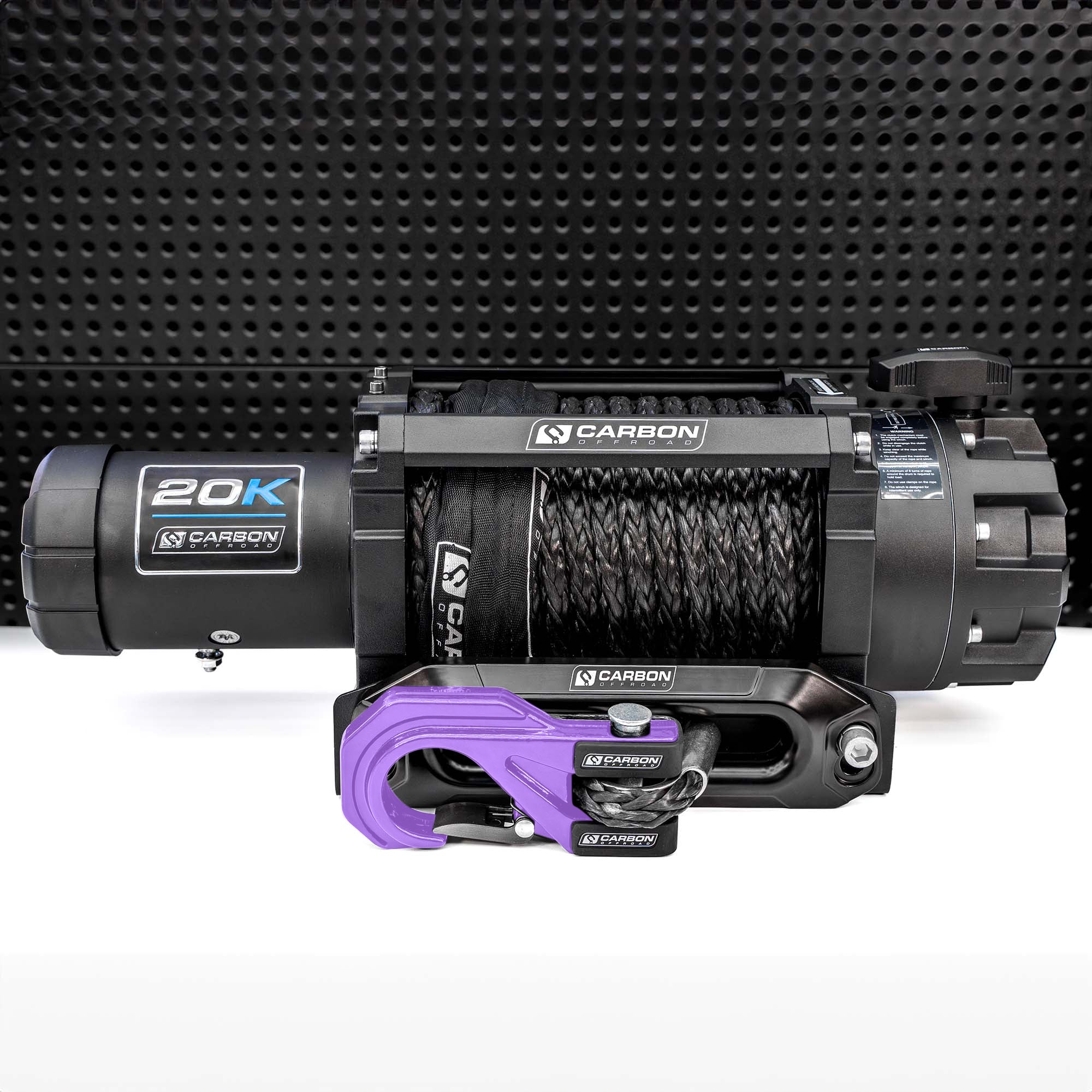 Image of Carbon Scout Pro - 20000lb Extreme Duty Truck Winch 24V