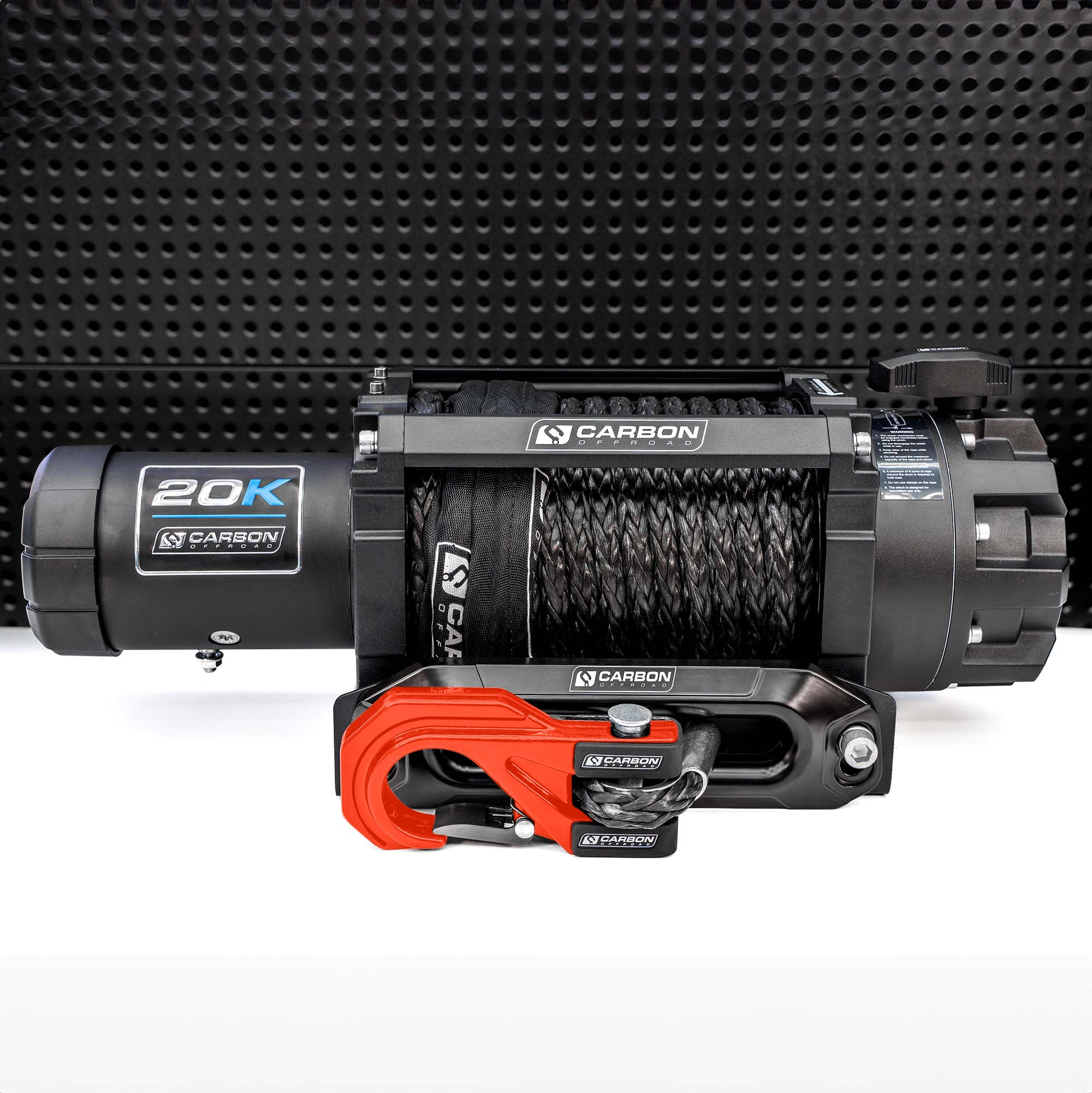 Image of Carbon Scout Pro - 20000lb Extreme Duty Truck Winch 24V