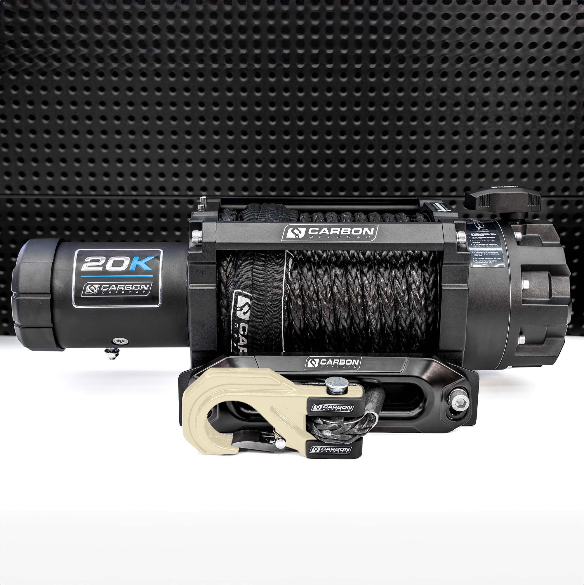 Image of Carbon Scout Pro - 20000lb Extreme Duty Truck Winch 24V