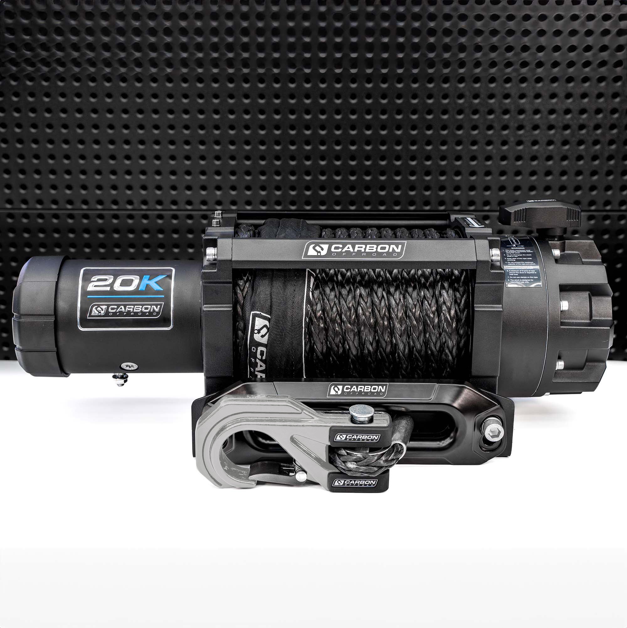 Image of Carbon Scout Pro - 20000lb Extreme Duty Truck Winch 24V