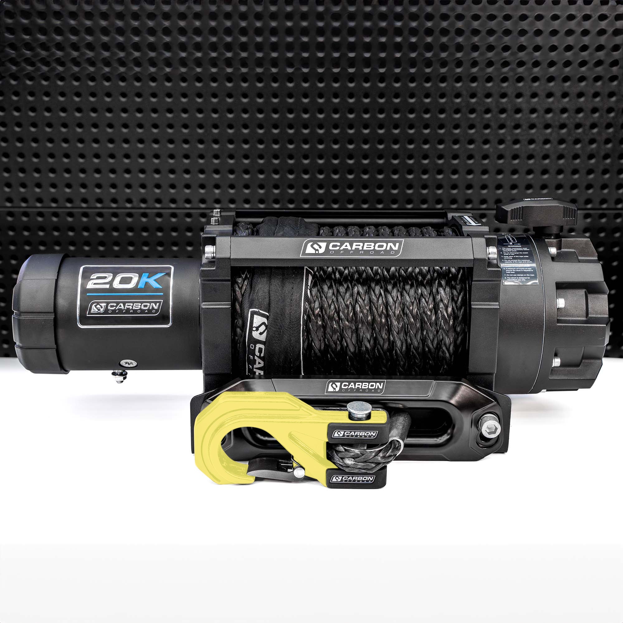 Image of Carbon Scout Pro - 20000lb Extreme Duty Truck Winch 24V