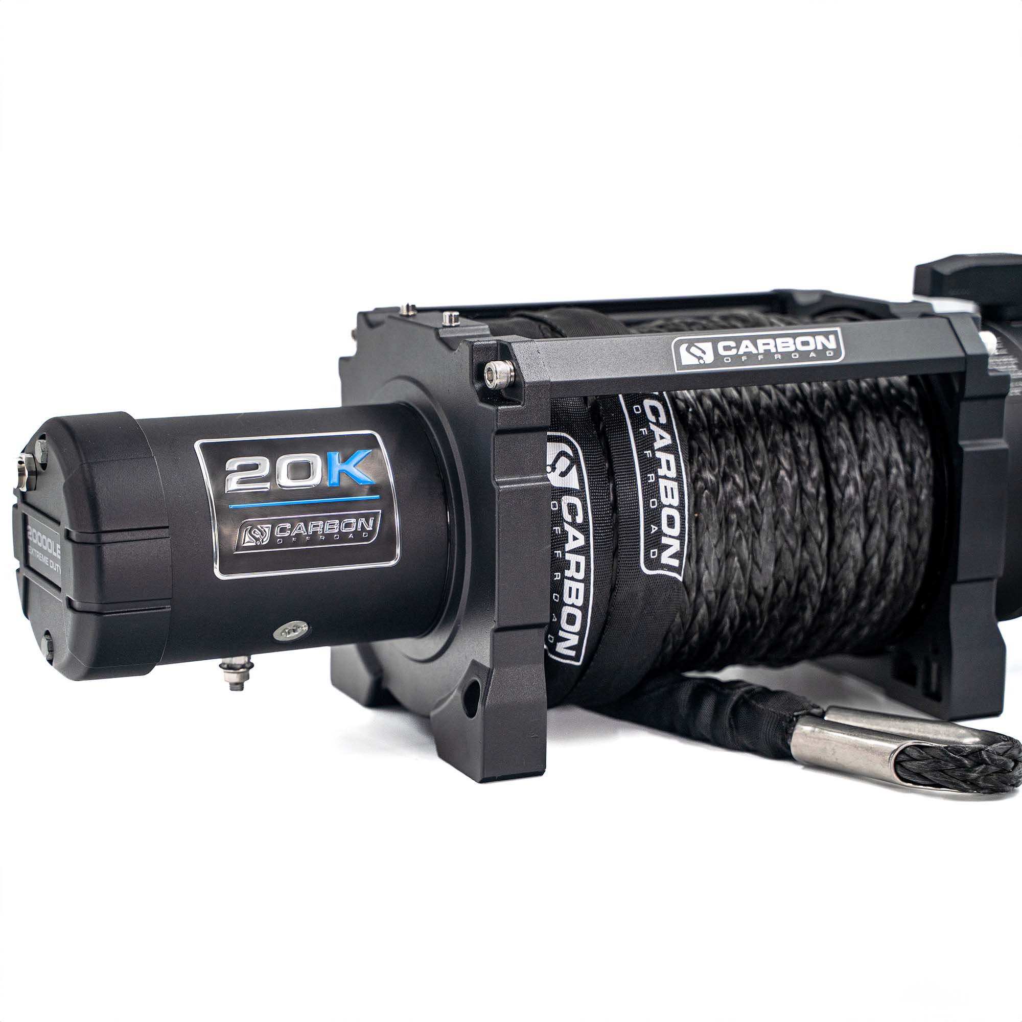 Image of Carbon Offroad Extreme Duty Scout Pro 20000lb Truck Winch 24V Winch Only