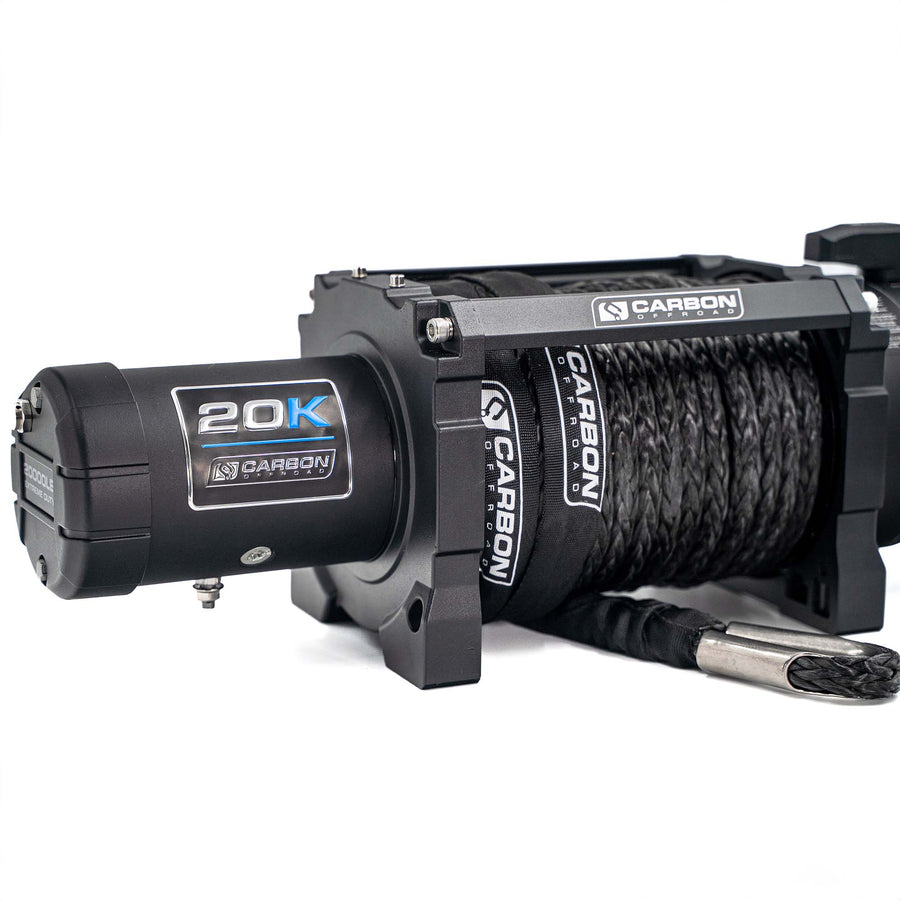 Carbon Offroad Extreme Duty Scout Pro 20000lb Truck Winch 24V Winch Only