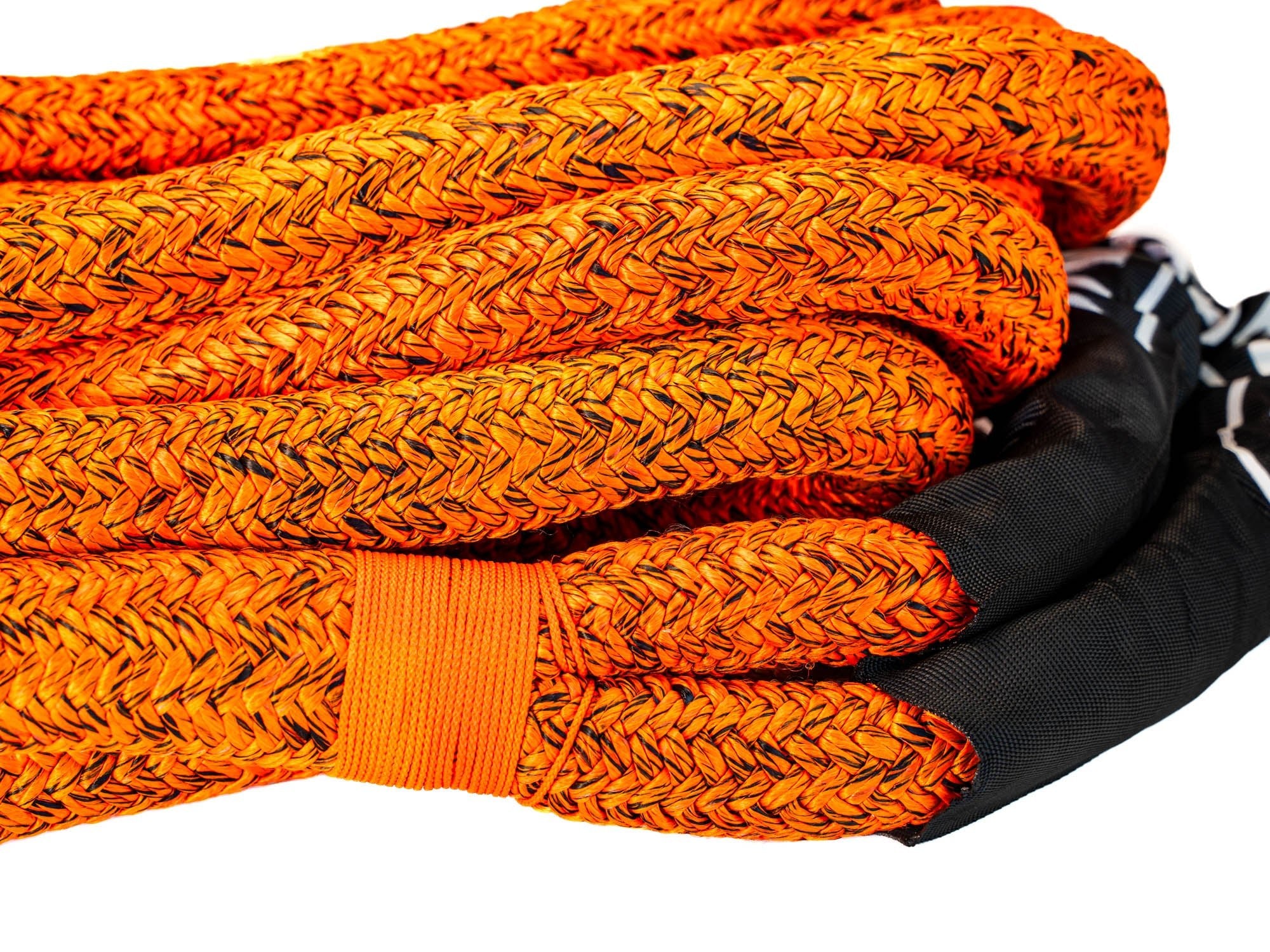 Image of Carbon Offroad 22000kg Kinetic Recovery Tow Rope for Truck Extra Large vehicles - CW - KR - 22T 2 Carbon Offroad