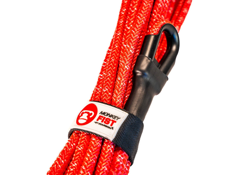 Carbon Offroad Monkey Fist Premium 7T x 10M Braided Winch Extension Rope - CW - MF - HE0507 2 Carbon Offroad