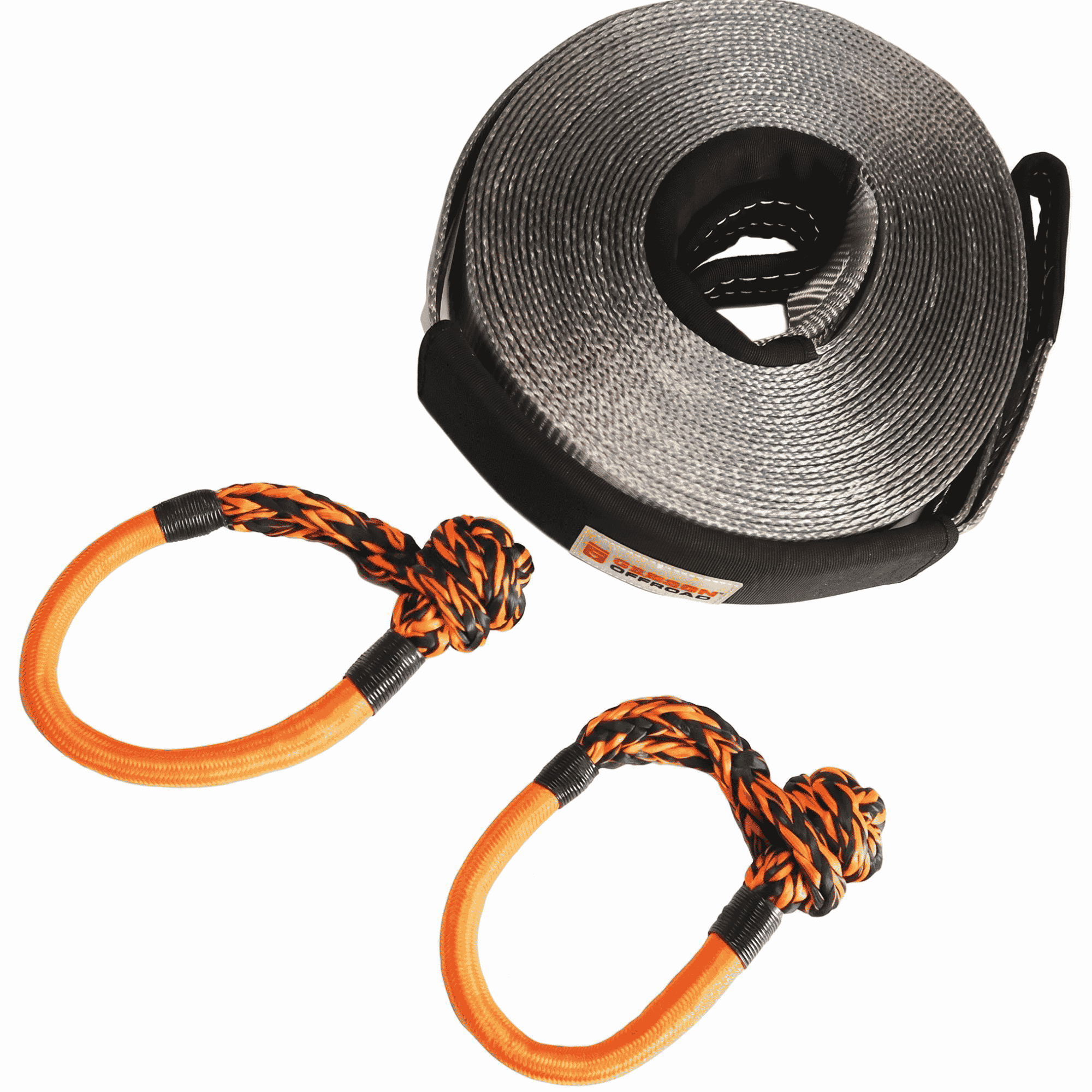 Image of Carbon Recovery Extension Strap and Soft Shackle's Combo - CR - RC - WESS 1