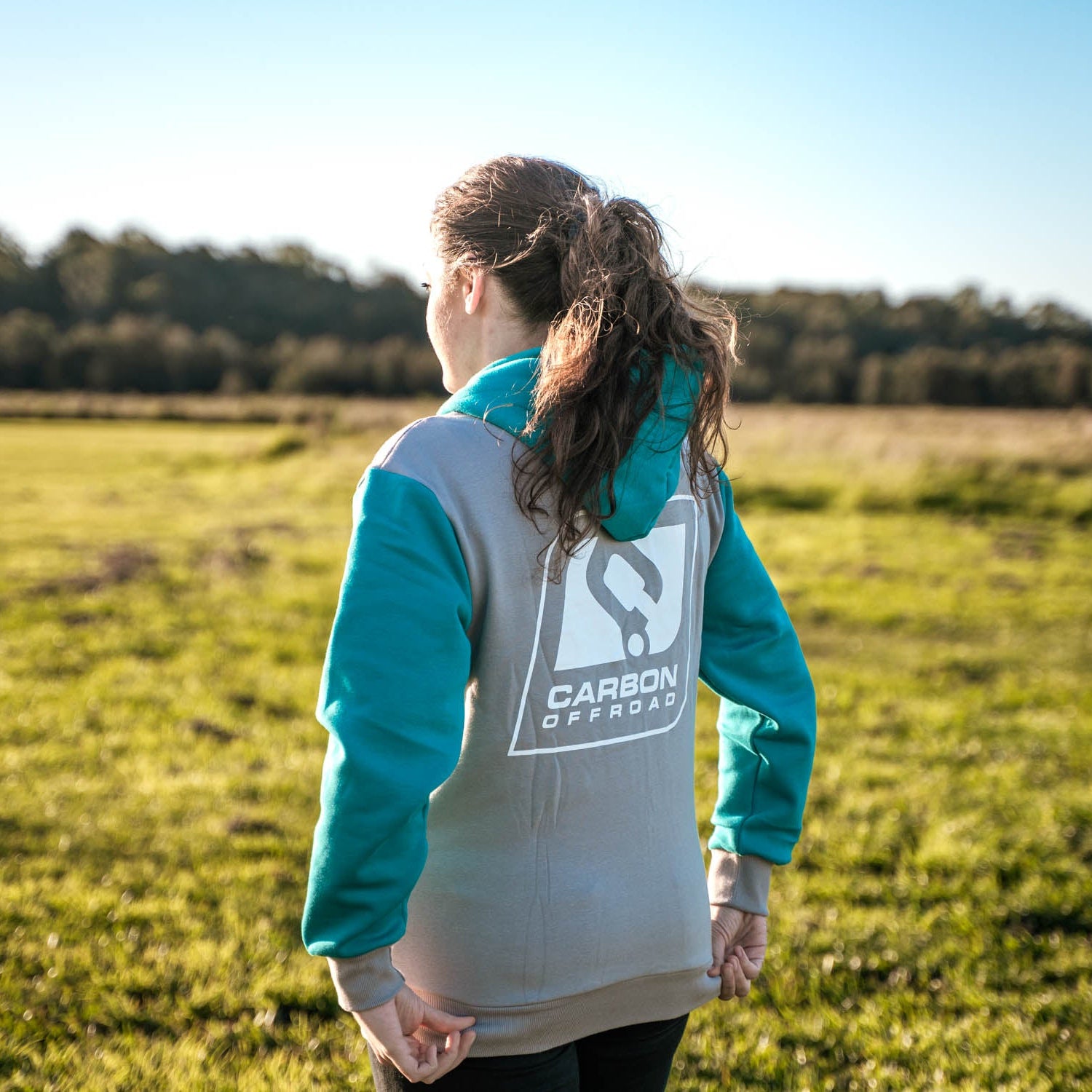 Image of Carbon Offroad Two Tone Hoodie - CM - HOOD - 2TONE - M 2 Carbon Offroad