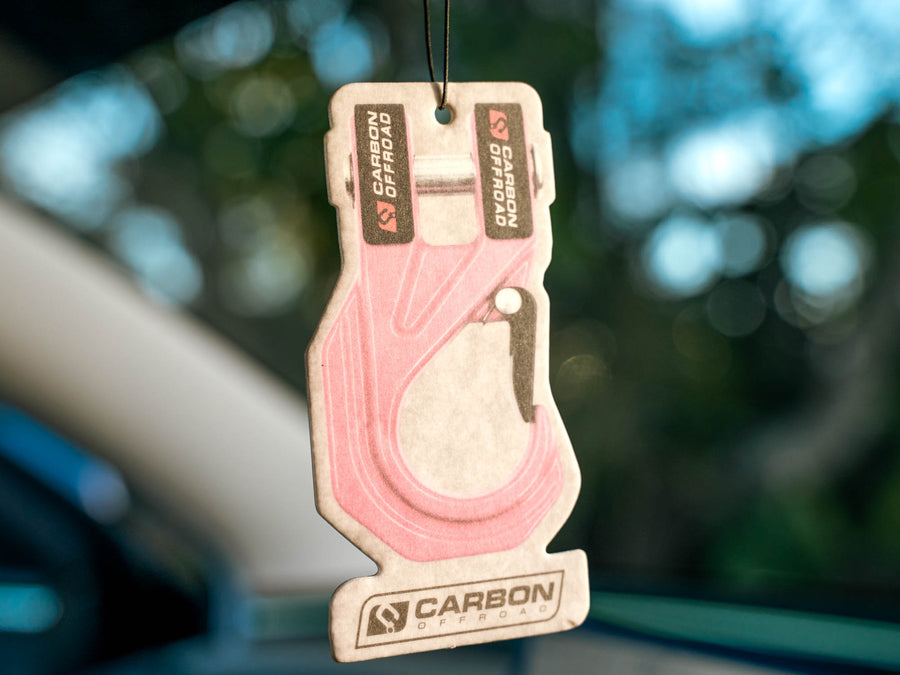 Carbon Car Air Freshener - MegaPro Hook - CM - AF - HOOK - PIN 7 Carbon Offroad
