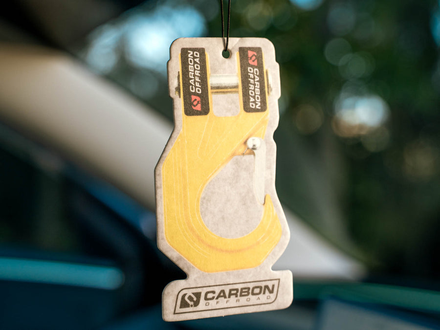Carbon Car Air Freshener - MegaPro Hook - CM - AF - HOOK - YEL 6 Carbon Offroad