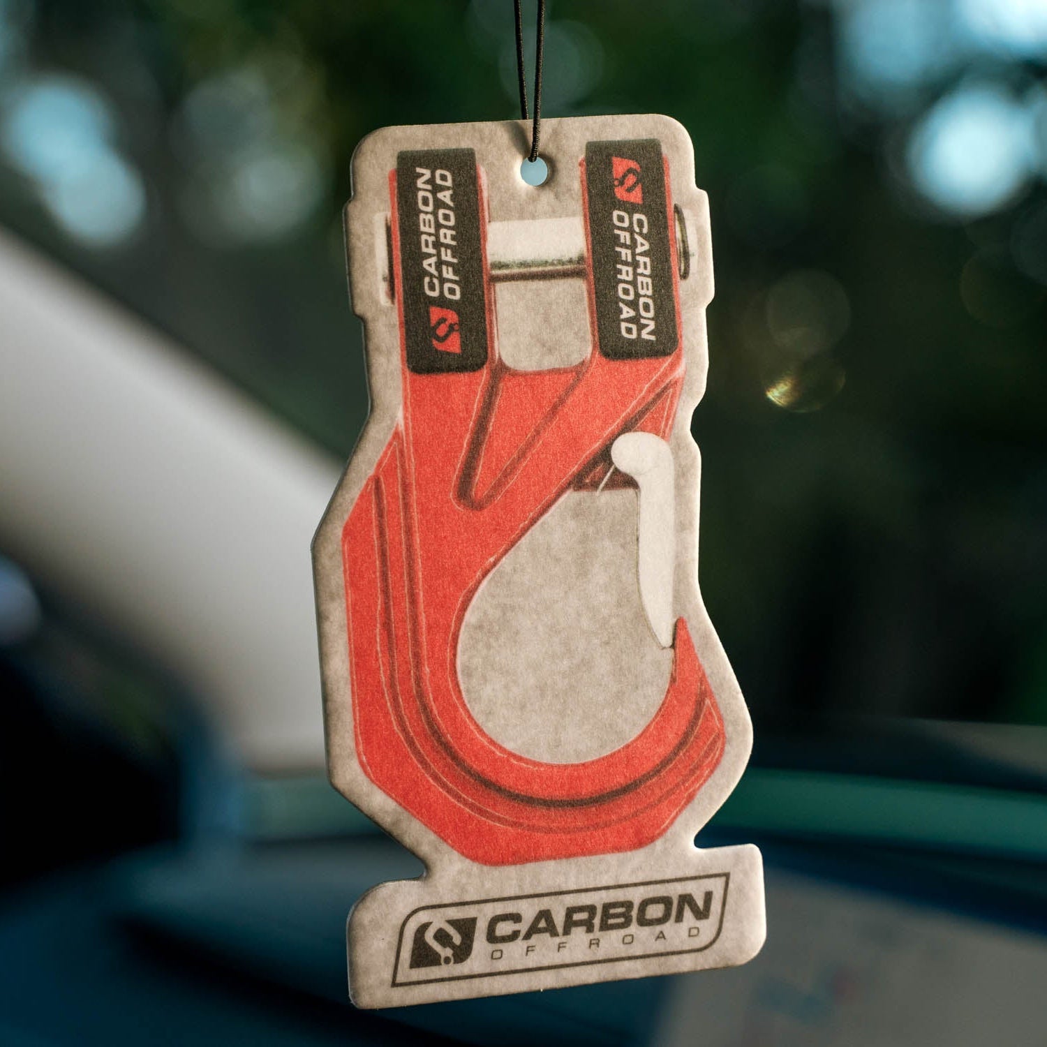 Image of Carbon Car Air Freshener - MegaPro Hook - CM - AF - HOOK - RED 5 Carbon Offroad