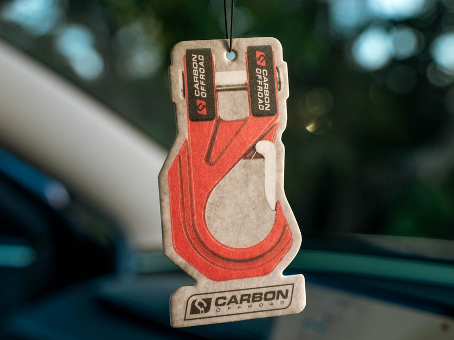 Carbon Car Air Freshener - MegaPro Hook - CM - AF - HOOK - RED 5 Carbon Offroad
