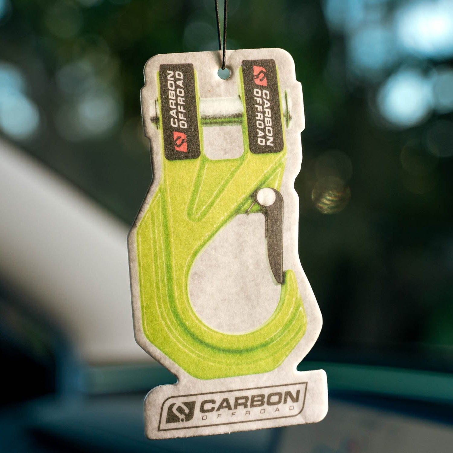Image of Carbon Car Air Freshener - MegaPro Hook - CM - AF - HOOK - GRE 3 Carbon Offroad