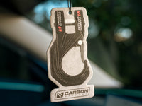 Thumbnail for Carbon Car Air Freshener - MegaPro Hook - CM - AF - HOOK - BLK 1 Carbon Offroad