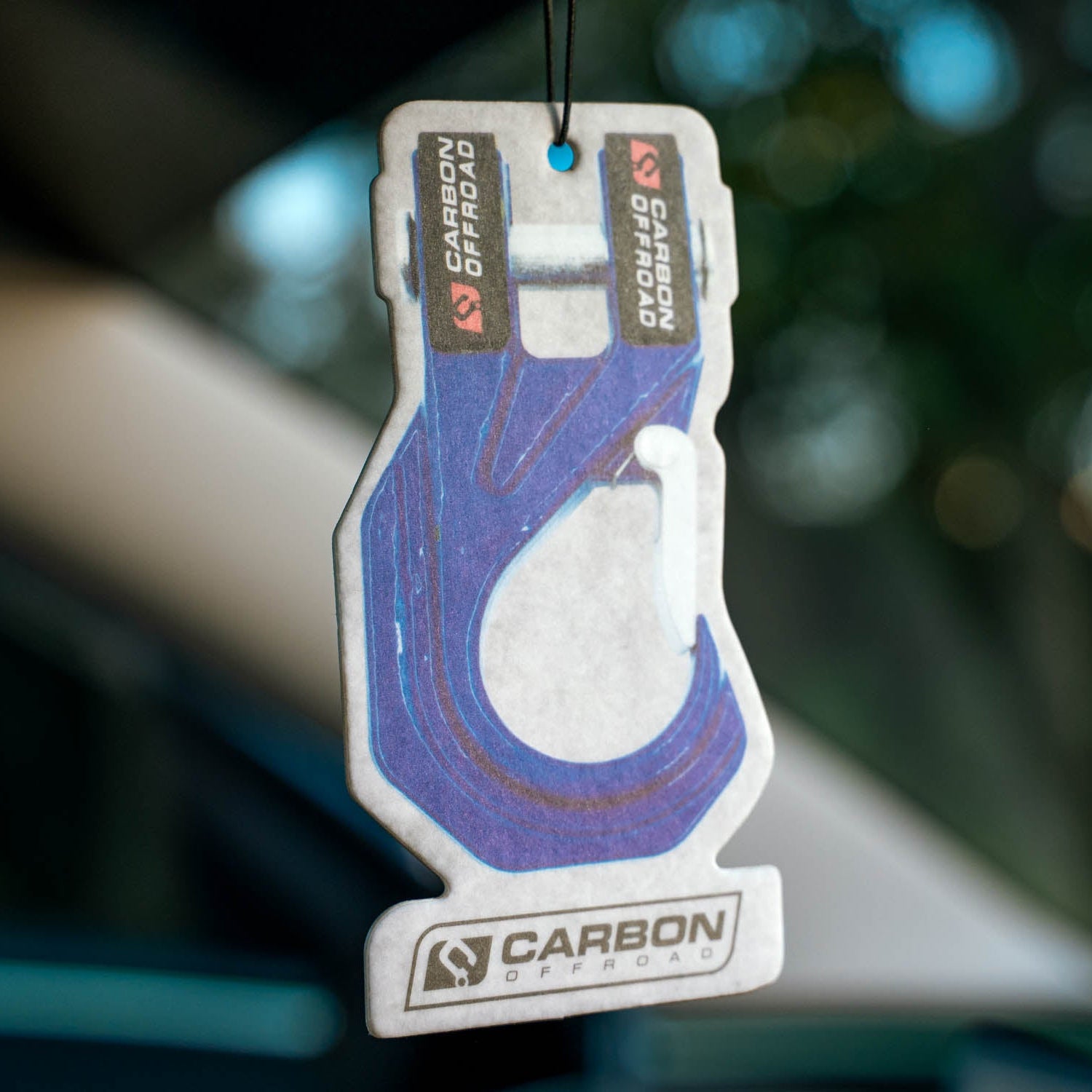 Image of Carbon Car Air Freshener - MegaPro Hook - CM - AF - HOOK - BLU 2 Carbon Offroad