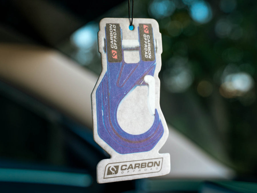 Carbon Car Air Freshener - MegaPro Hook - CM - AF - HOOK - BLU 2 Carbon Offroad