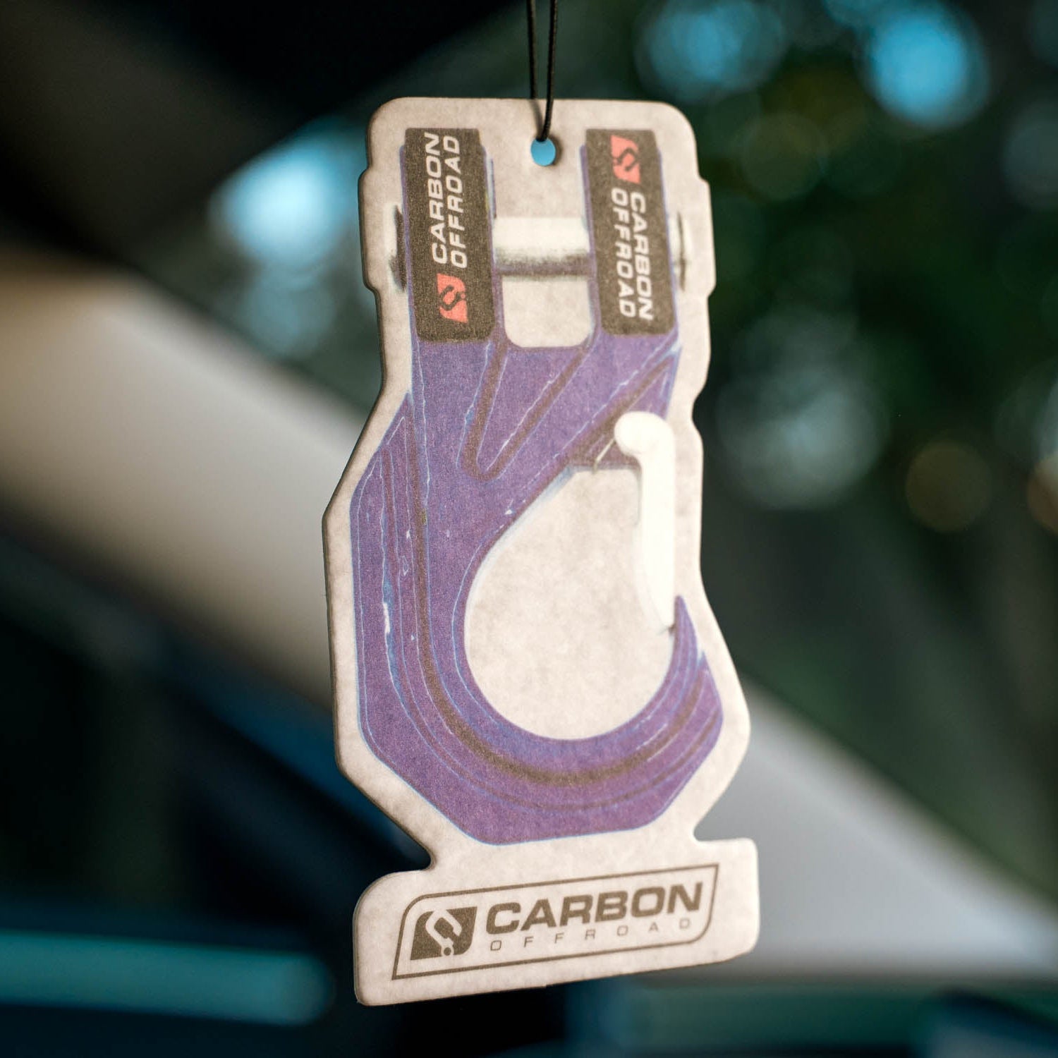 Image of Carbon Car Air Freshener - MegaPro Hook - CM - AF - HOOK - PUR 9 Carbon Offroad
