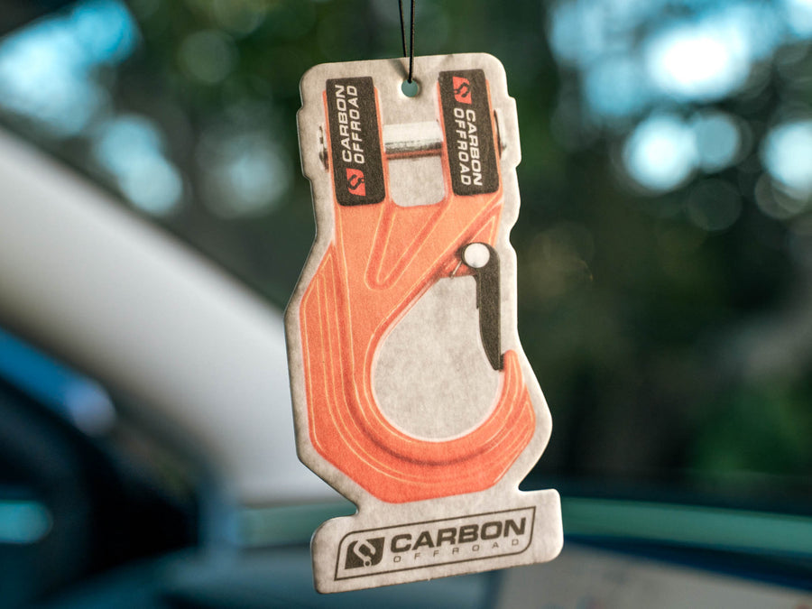 Carbon Car Air Freshener - MegaPro Hook - CM - AF - HOOK - ORA 4 Carbon Offroad