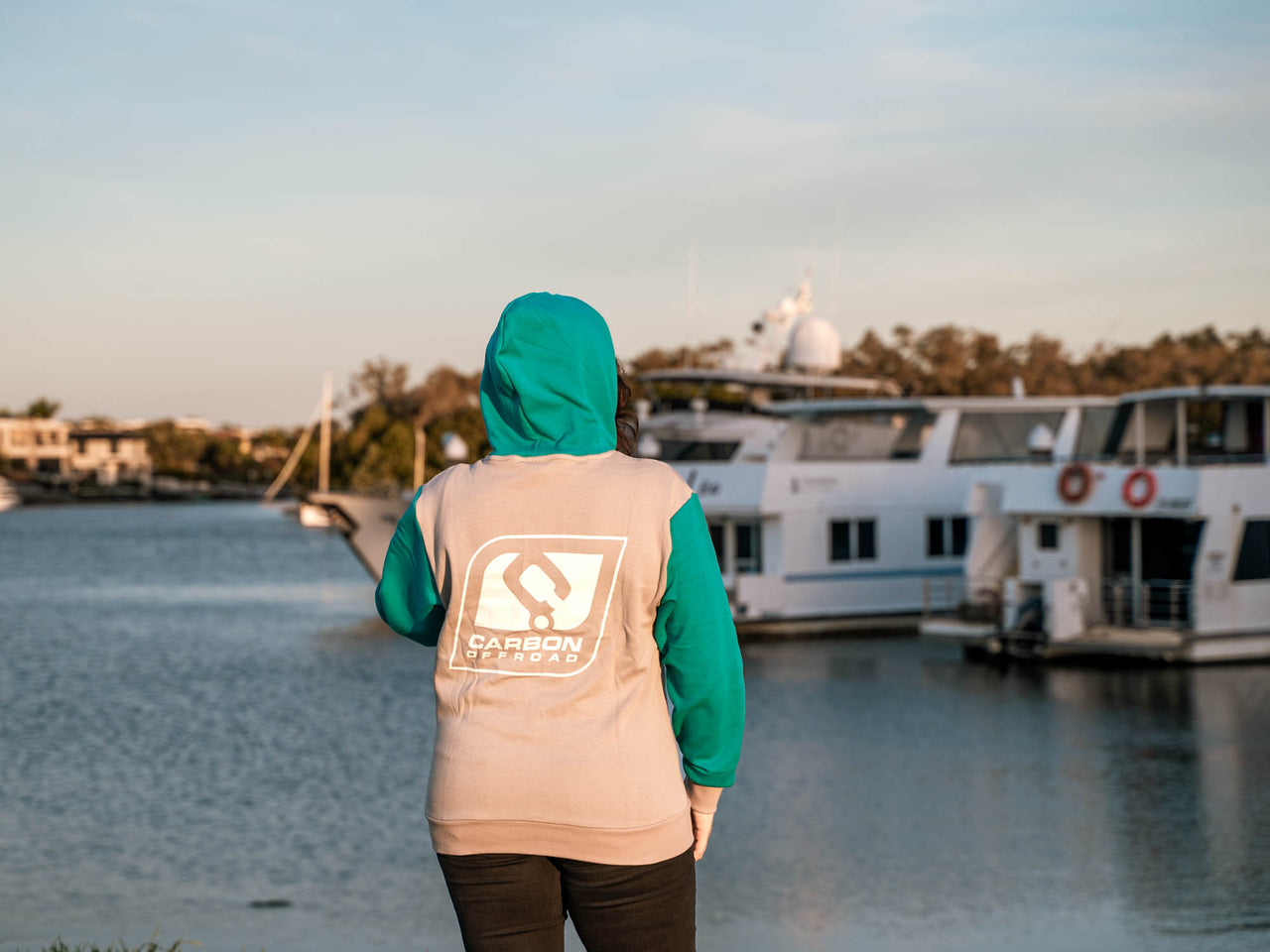 Carbon Offroad Two Tone Hoodie - CM - HOOD - 2TONE - M 3 Carbon Offroad