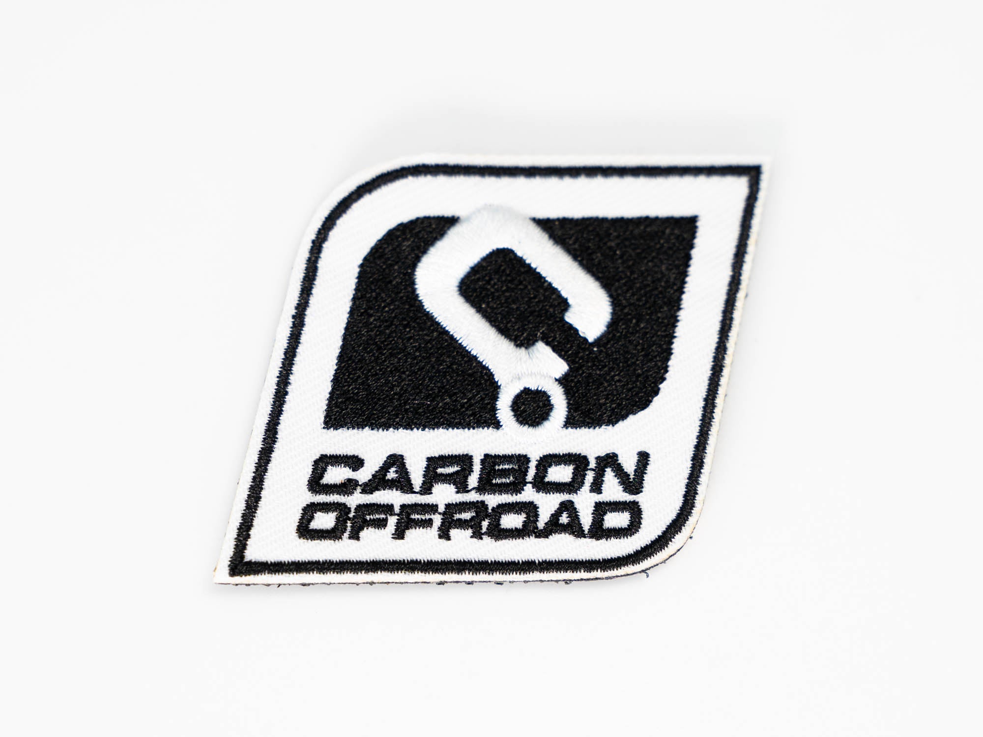 Image of Carbon Offroad Embroidered Patch - CM - EPATCH - LOGO 6 Carbon Offroad