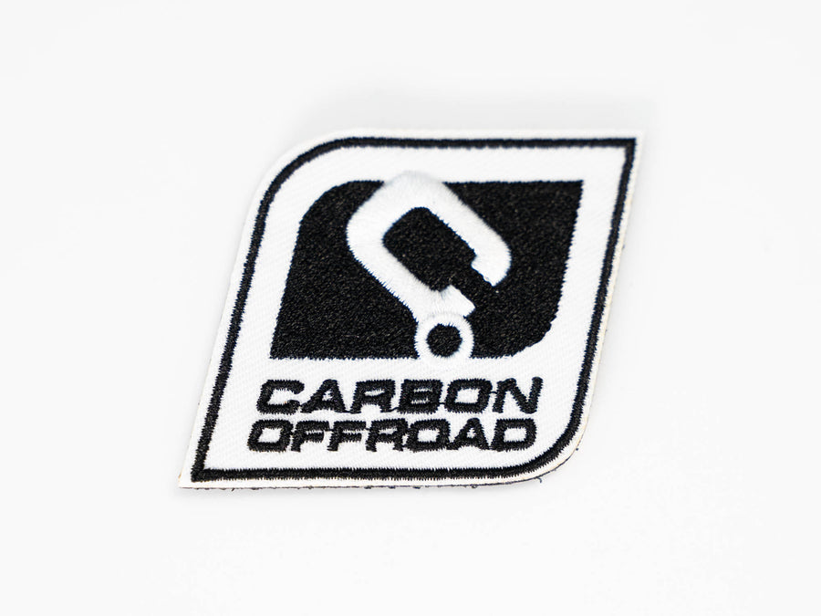 Carbon Offroad Embroidered Patch - CM - EPATCH - LOGO 6 Carbon Offroad