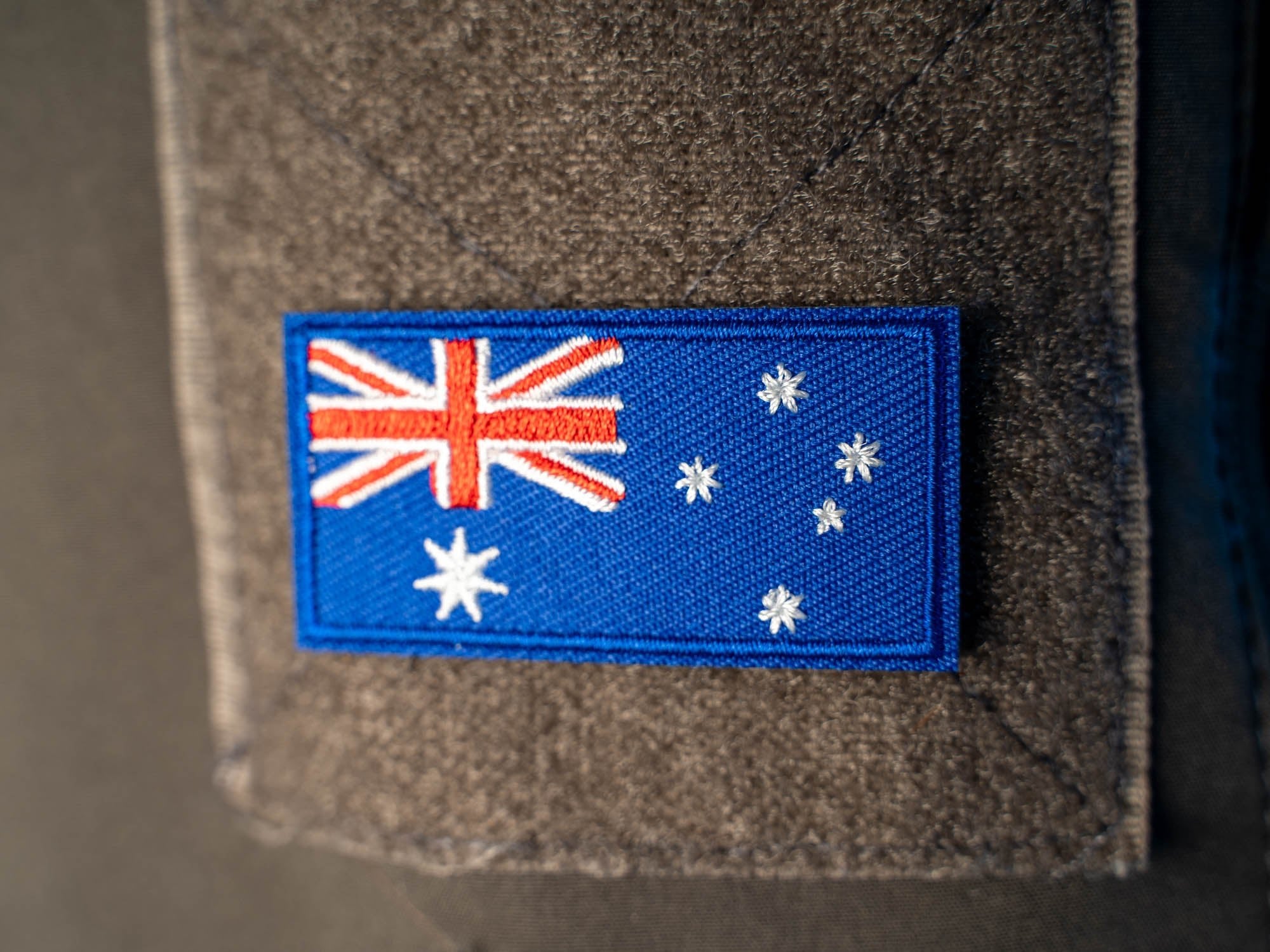 Image of Carbon Offroad Embroidered Patch - CM - EPATCH - FLAG 1 Carbon Offroad