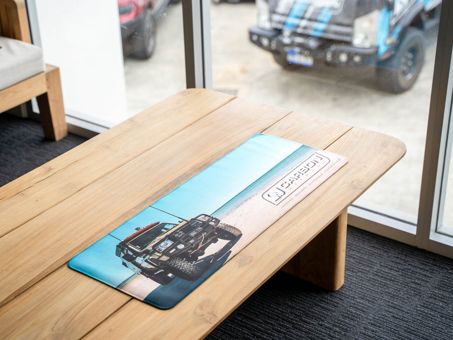 Carbon Premium Desk Mat - CM - DMAT - 79SER 7 Carbon Offroad
