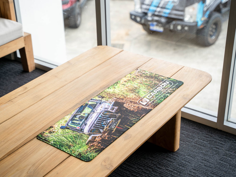 Carbon Premium Desk Mat - CM - DMAT - TJ 3 Carbon Offroad