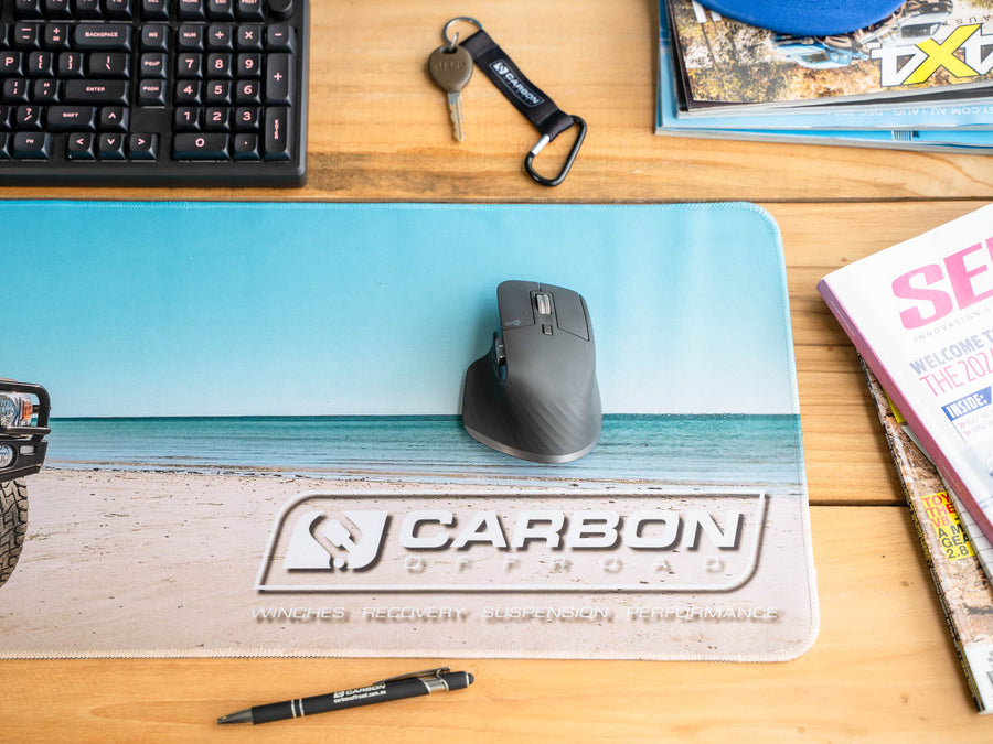 Carbon Premium Desk Mat - CM - DMAT - 79SER 8 Carbon Offroad