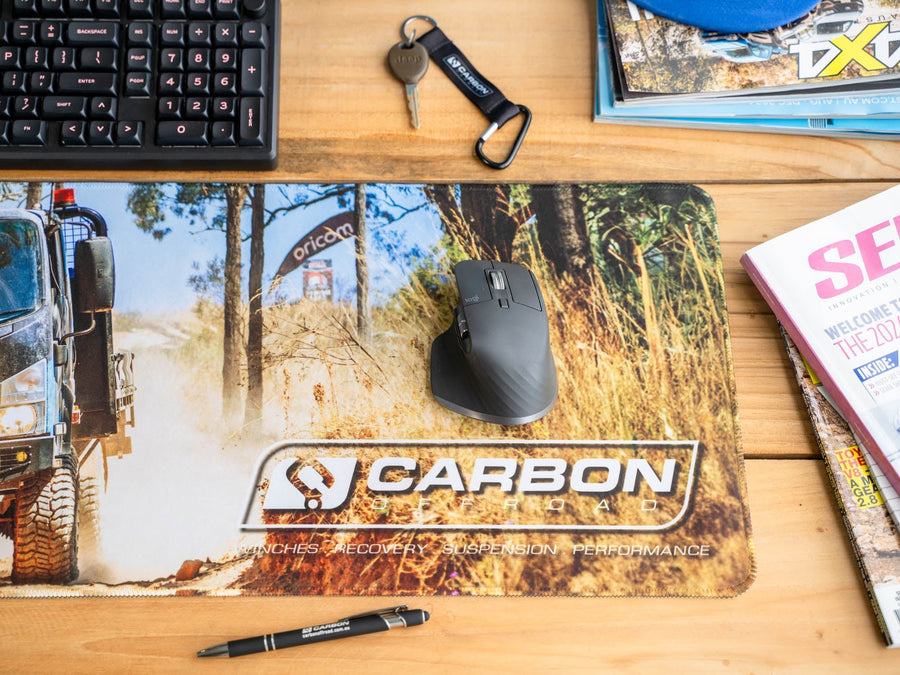 Carbon Premium Desk Mat - CM - DMAT - TRUCK 2 Carbon Offroad