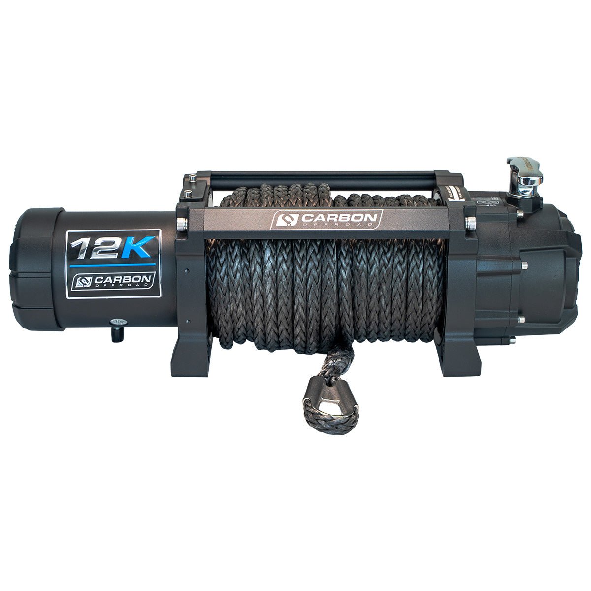 Image of Carbon 12K - 12000lb Winch V3X With Soft Shackle